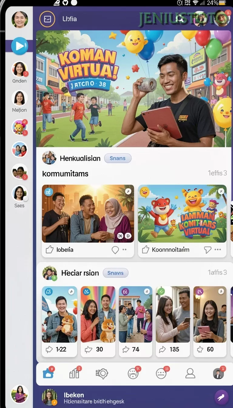 Cuplikan layar CERI4D — aktivitas
